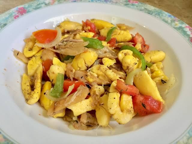 Ackee and saltfish
